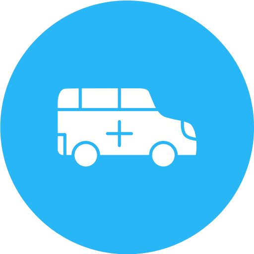 Ambulance Generic Circular icon