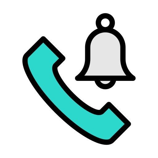 Notification bell Vector Stall Lineal Color icon