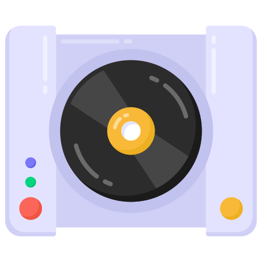 reproductor de cd Generic Flat icono