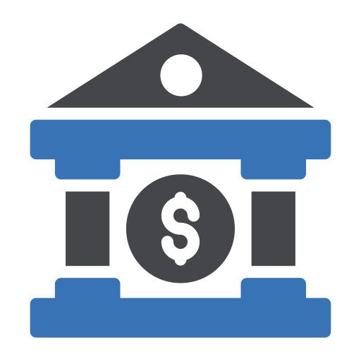 bank Generic Blue ikona