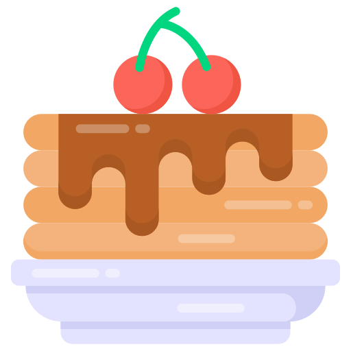 pudding Generic Flat Icône
