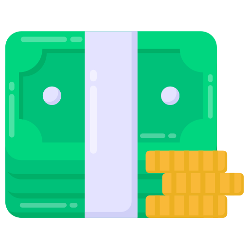 Money stack Generic Flat icon