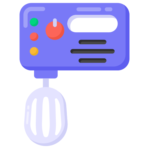 mikser elektryczny Generic Flat ikona