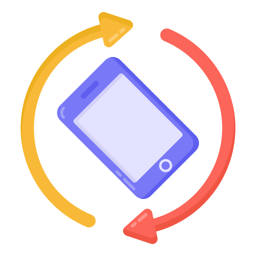 rotación móvil Generic Flat icono