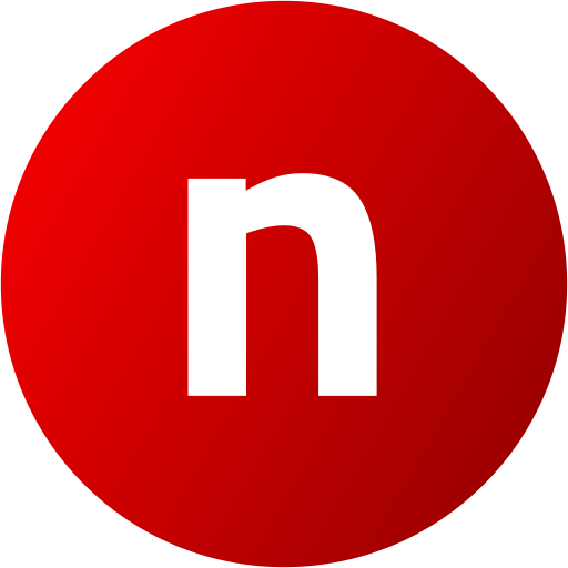 litera n Generic Circular ikona