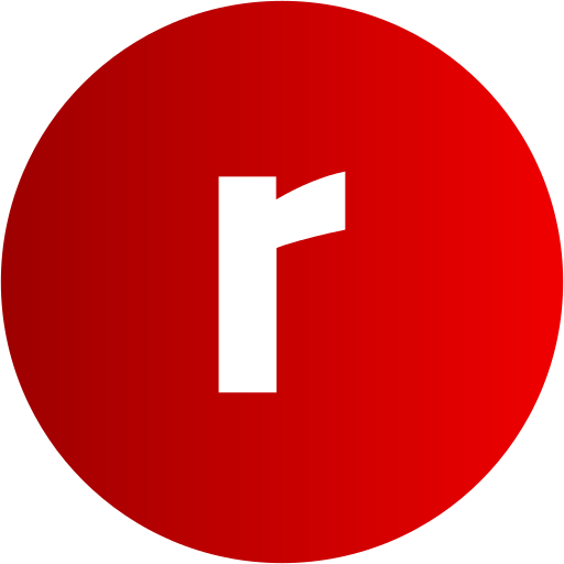 litera r Generic Circular ikona