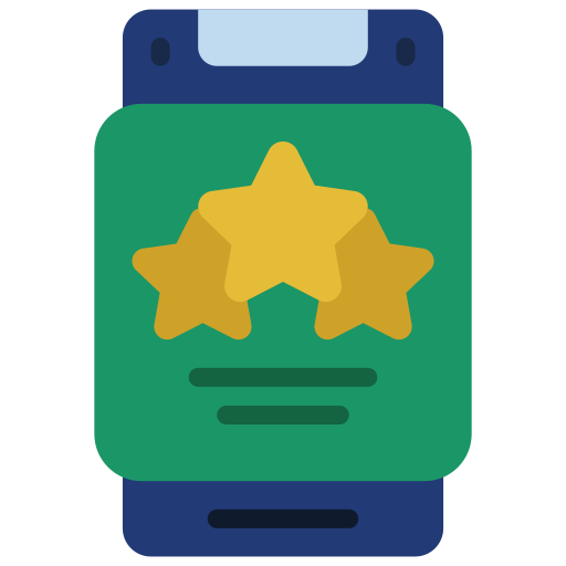 aplikacja mobilna Juicy Fish Flat ikona