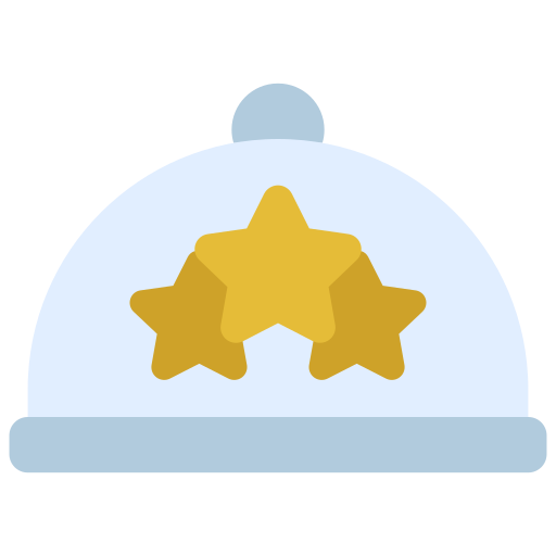 Room service Juicy Fish Flat icon