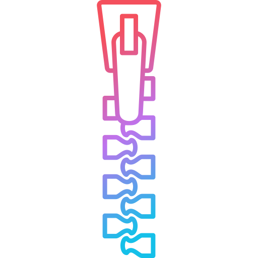 Zipper Generic Gradient icon