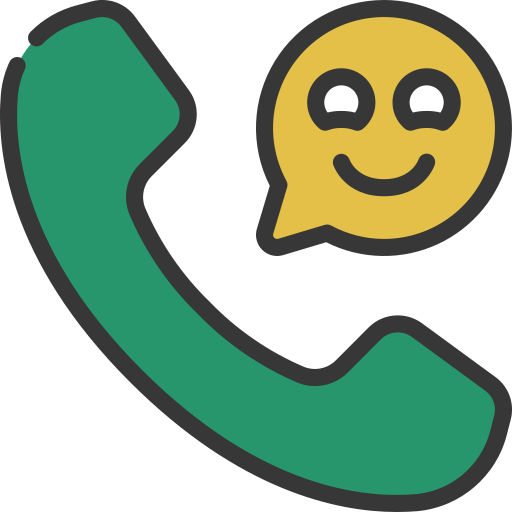 telefoongesprek Juicy Fish Soft-fill icoon
