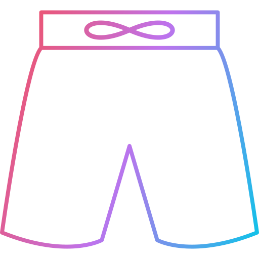 shorts de fútbol Generic Gradient icono