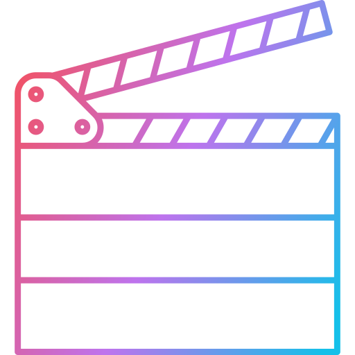 Clapperboard Generic Gradient icon