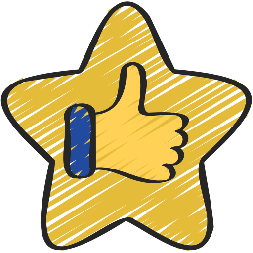 Thumbs up Juicy Fish Soft-fill icon