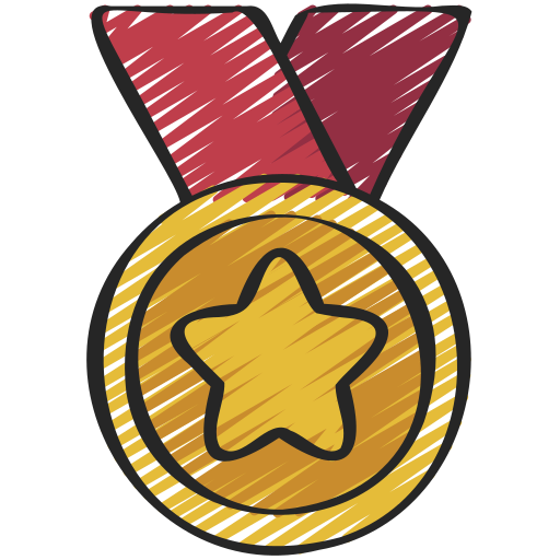 Medal Juicy Fish Soft-fill icon