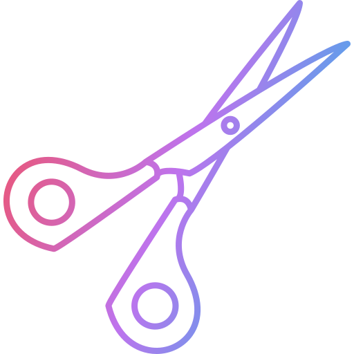 Scissor Generic Gradient icon