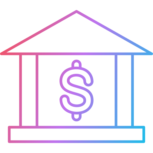 bank Generic Gradient icon