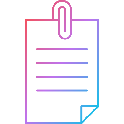 Sticky note Generic Gradient icon