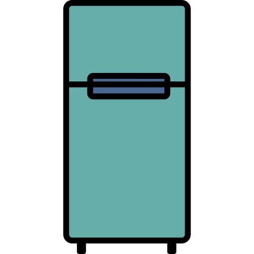 Fridge Generic Outline Color icon