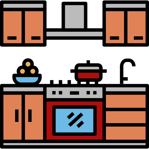 Кухня Generic Outline Color иконка