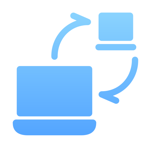 Data transfer Generic Flat Gradient icon