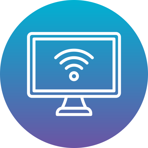 wi-fi接続 Generic Flat Gradient icon