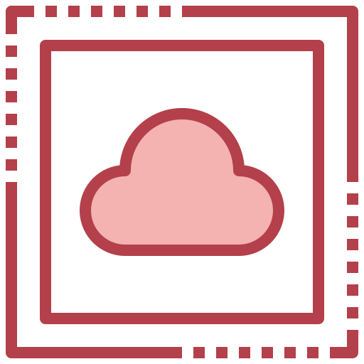 cloud computing Surang Red Icône