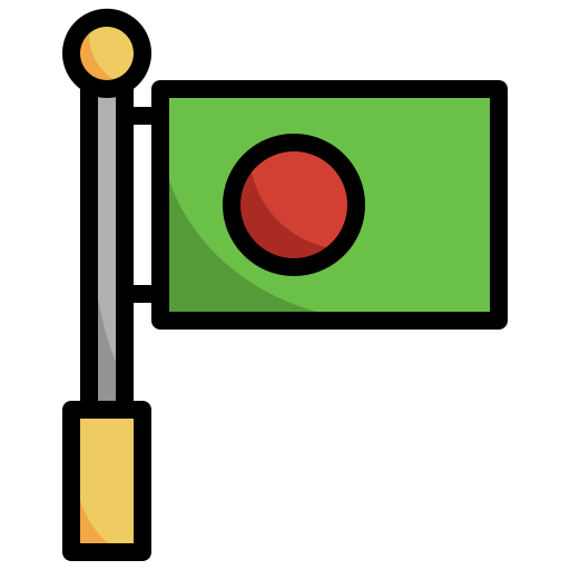 방글라데시 Surang Lineal Color icon