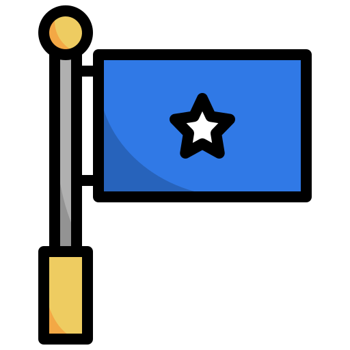 Somalia Surang Lineal Color icon