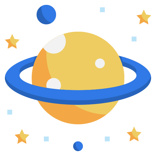 Planet Surang Flat icon