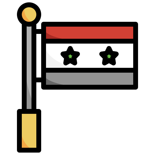 시리아 Surang Lineal Color icon