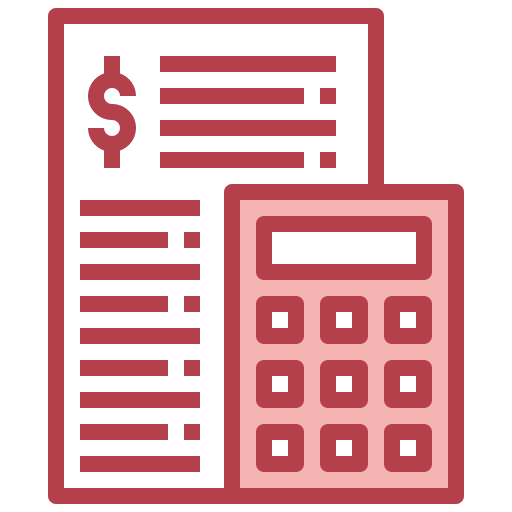 Calculator Surang Red icon