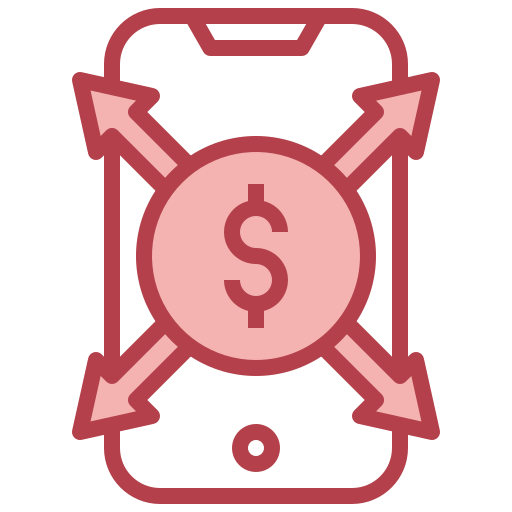 Expense Surang Red icon