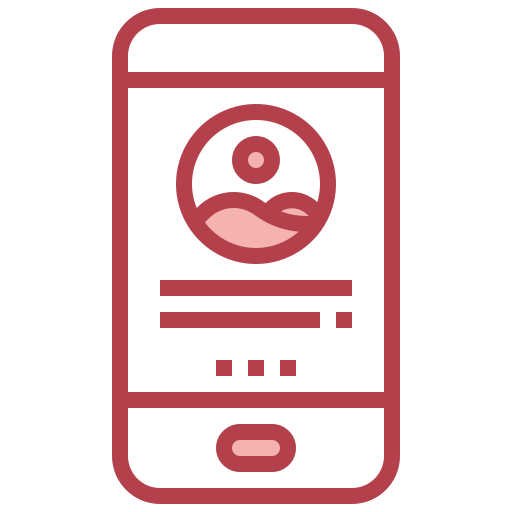 teléfono inteligente Surang Red icono