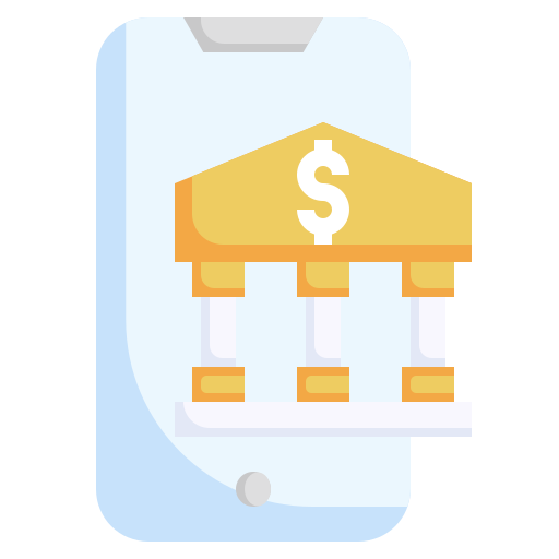 mobile banking Surang Flat icon