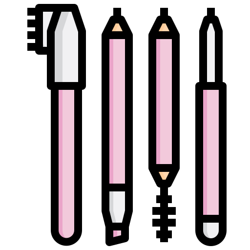 Eyebrow pencil Surang Lineal Color icon
