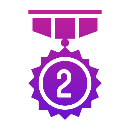 Medal Generic Flat Gradient icon