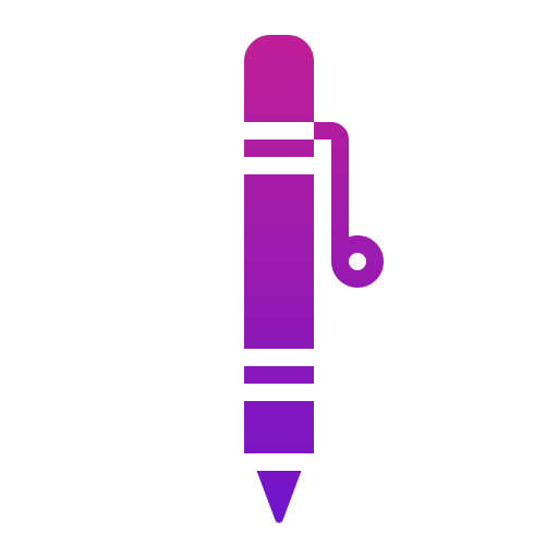 Pen Generic Flat Gradient icon
