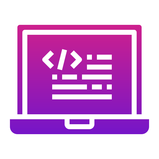 コーディング Generic Flat Gradient icon