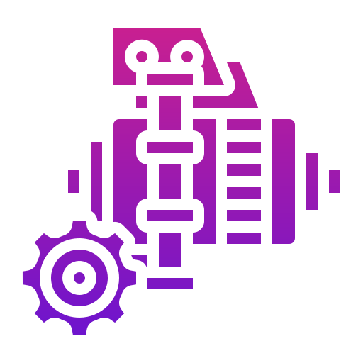 elektromotor Generic Flat Gradient icon