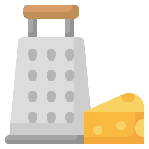 Cheese grater Surang Flat icon