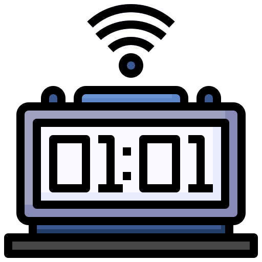 digitaluhr Surang Lineal Color icon