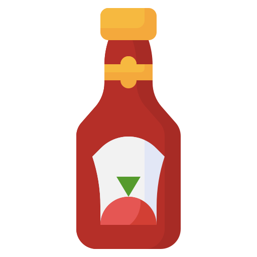ketchup Surang Flat icoon