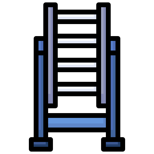 Ladder Surang Lineal Color icon