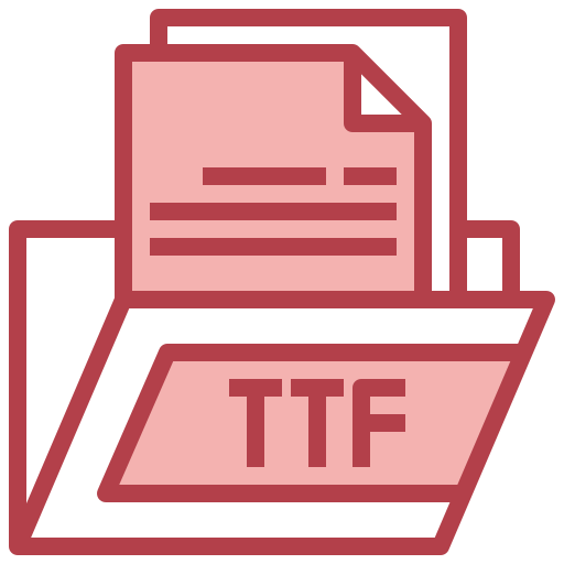 ttf-erweiterung Surang Red icon