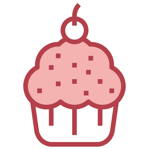 Cupcake Surang Red icon