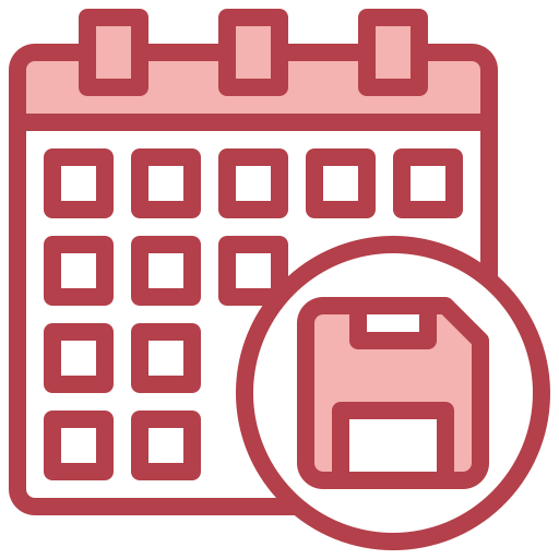 カレンダー Surang Red icon