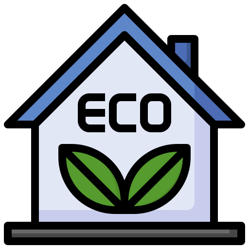 Eco home Surang Lineal Color icon