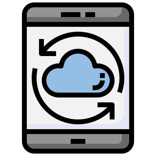 cloud-synchronisierung Surang Lineal Color icon