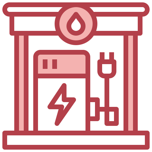 estacion electrica Surang Red icono