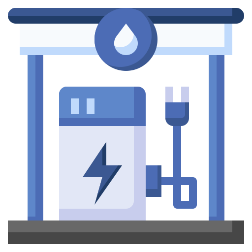 elektrostation Surang Flat icon